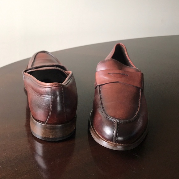 Tasso Elba Brown Men’s Size 9.5M Slip On Loafers - Picture 8 of 8